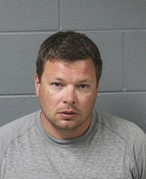 Booking photo — Tyler S. Westman