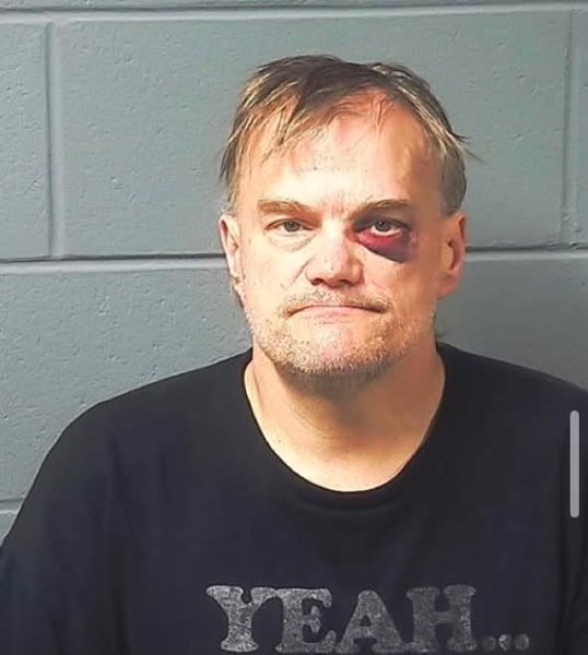 Booking photo — David A. Maki