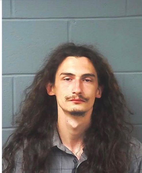 Booking photo — Jordan M. Rarick
