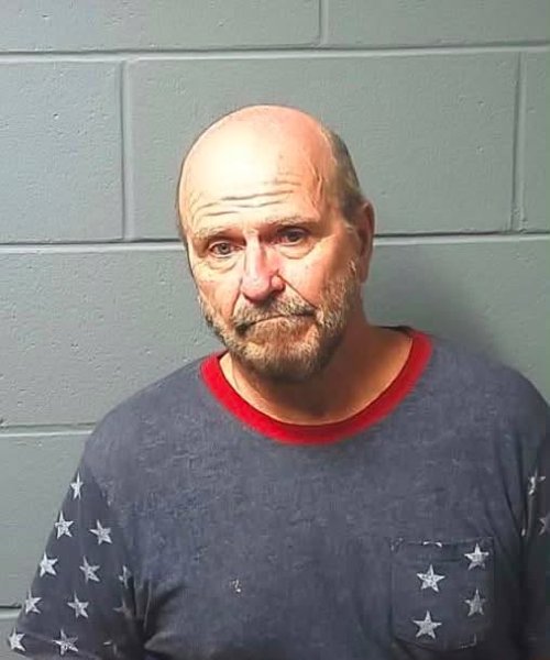 Booking photo — Mark L. Hansen