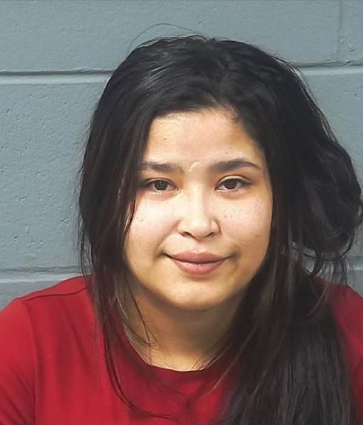 Booking photo — Jolena O. Lightfeather