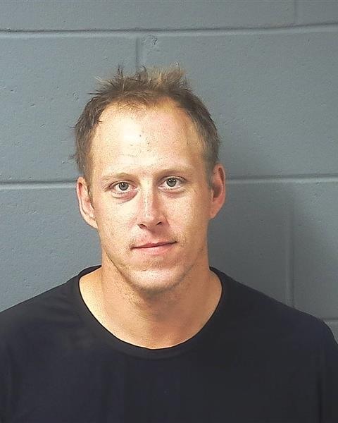 Booking photo — Trent D. Sutherland