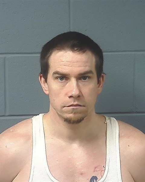 Booking photo — Tyler D. Jacobson