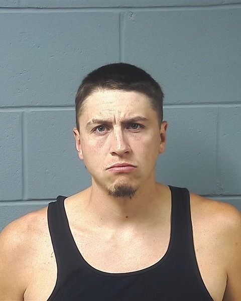 Booking photo — Daylan W. Feuerhake